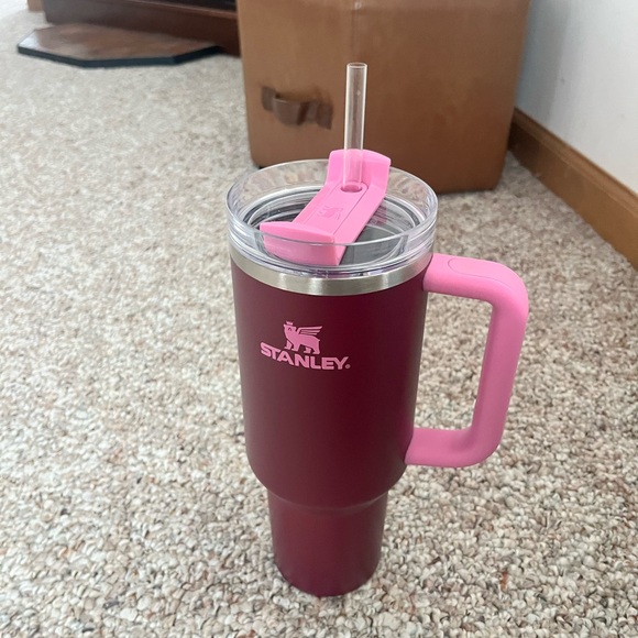 Other - 40oz Stanley Tumbler. Like New! Deep Burgandy/Purple in color.